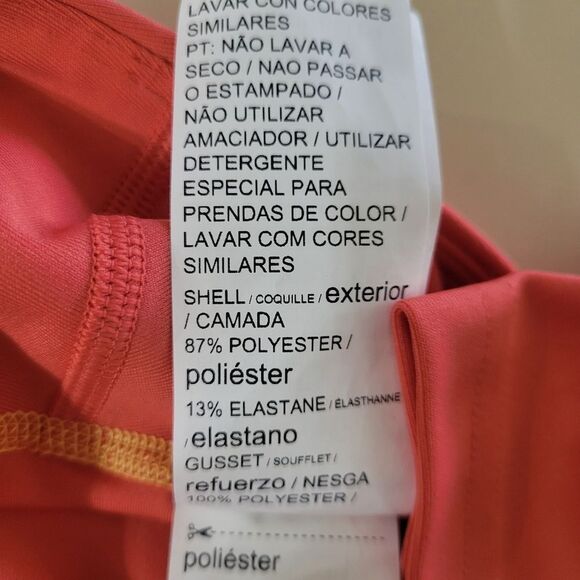 Puma Women's Coral Orange Performance Leggings - Picture 9 of 12